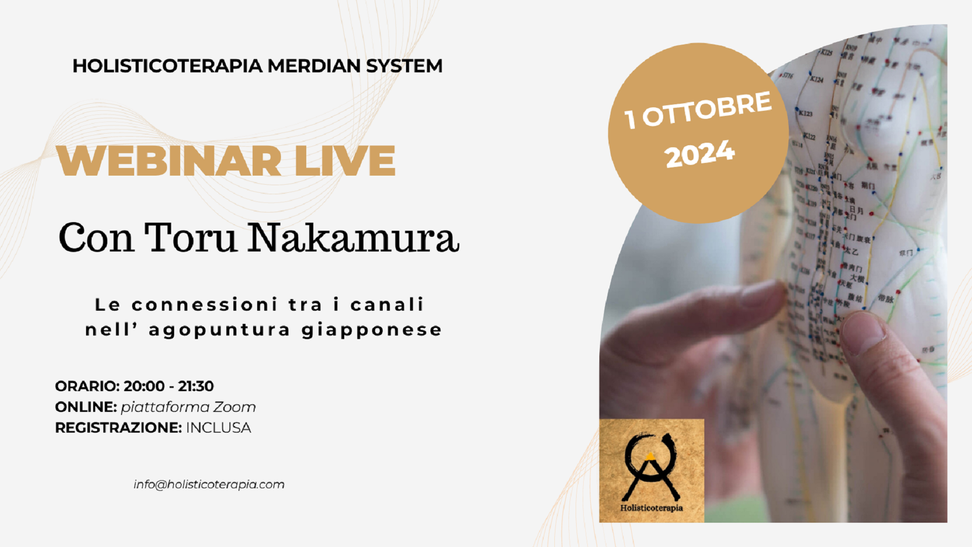 WEBINAR CON TORU NAKAMURA